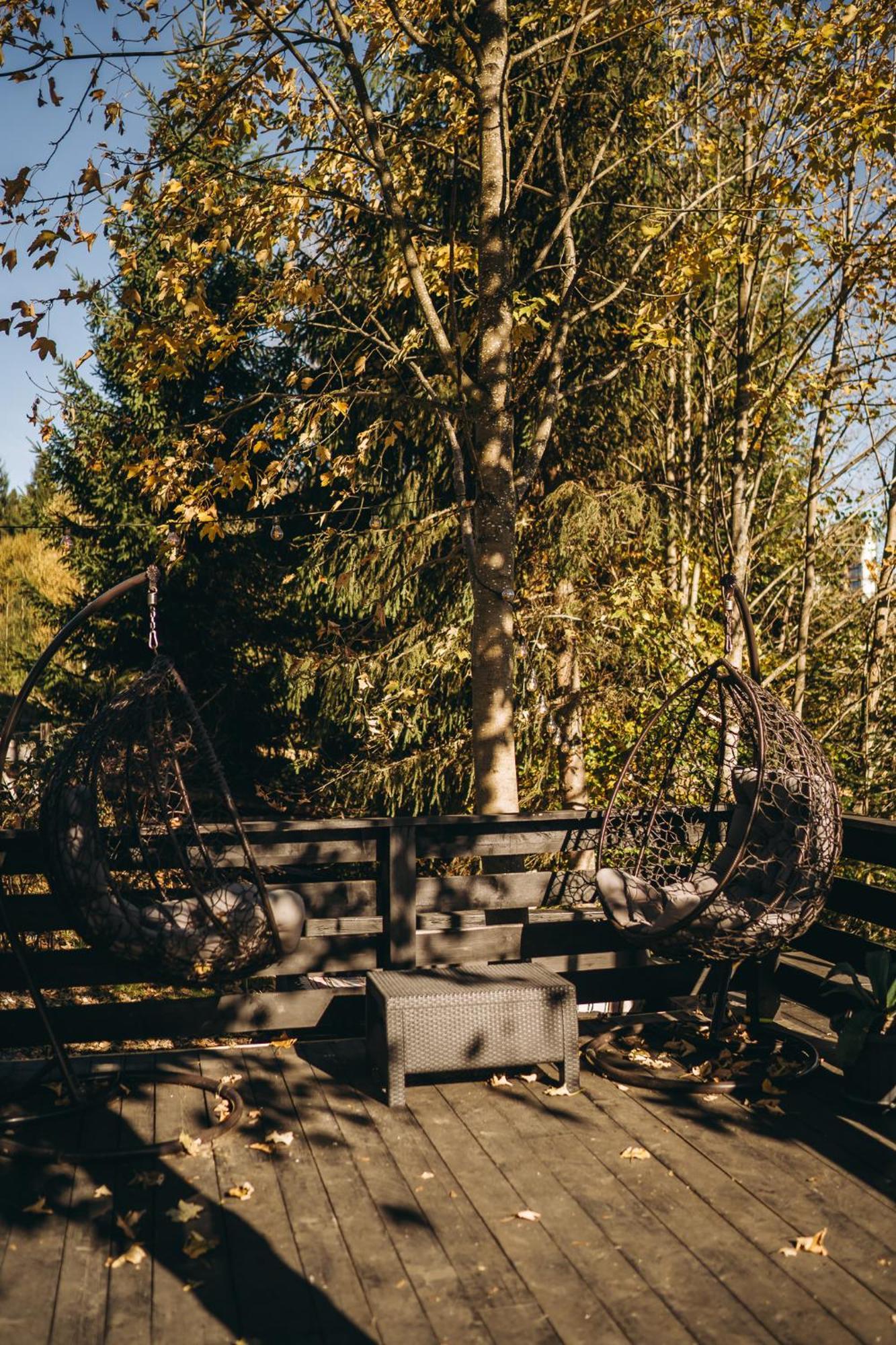 Rich Oak - Готель З Відкритим Панорамний Басейном Yablunytsya Bagian luar foto